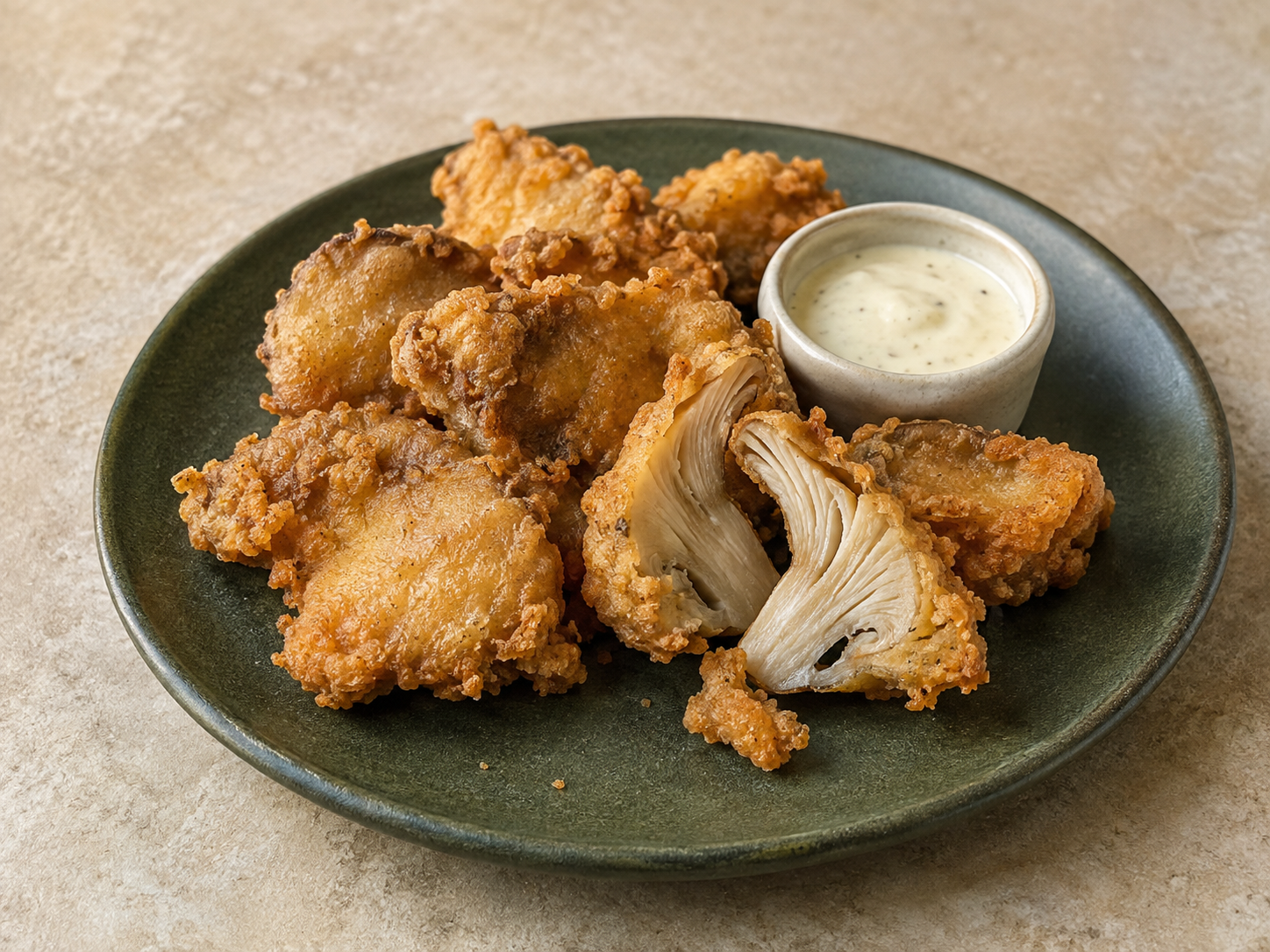 Crispy Mushroom Bites product direction reference